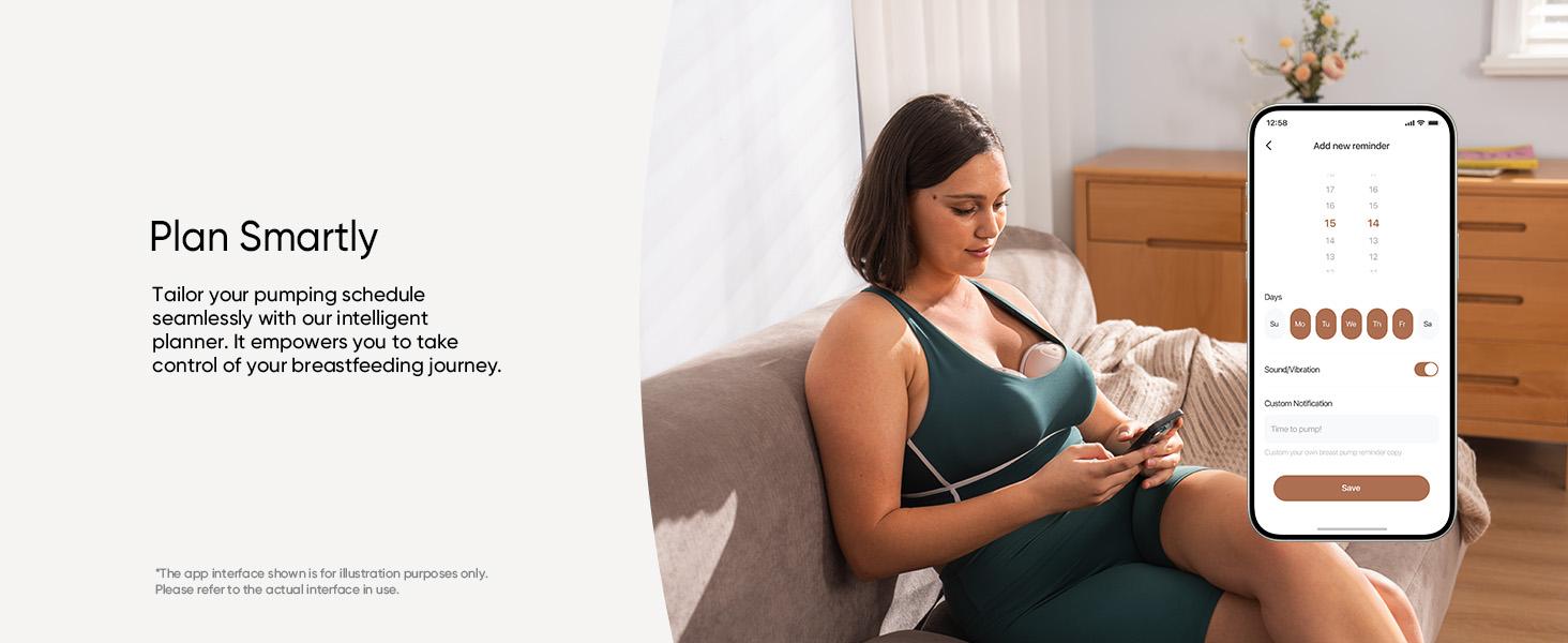 Eufy E10 Wearable Breast Pump, Hands-Free Electric Breast Pump with App Control, Personalized Smart Rhythm, Hospital Grade Suction for More Milk, Portable, Leak-Proof & Ultra-Quiet Eufy E10 Wearable Breast Pump, Hands-Free Electric Breast Pump with App Control, Personalized Smart Rhythm, Hospital Grade Suction for More Milk, Portable, Leak-Proof & Ultra-Quiet