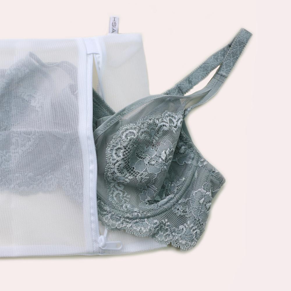 Live Exclusive HSIA Blossom Plus Size Soft Lace Full Coverage Women Unlined Underwire Bra Mesh Soft Womenswear