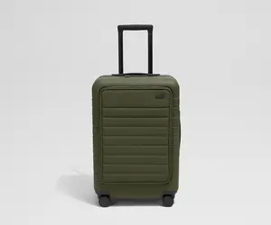 The Executive Bigger Carry-On in Olive Green