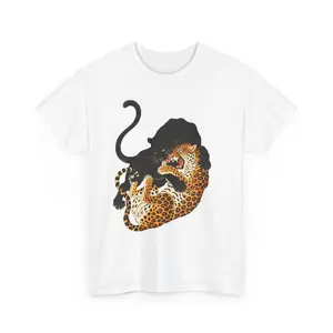 Jungle Fury Graphic Tee, Wild Jungle Style Unisex Streetwear Shirt