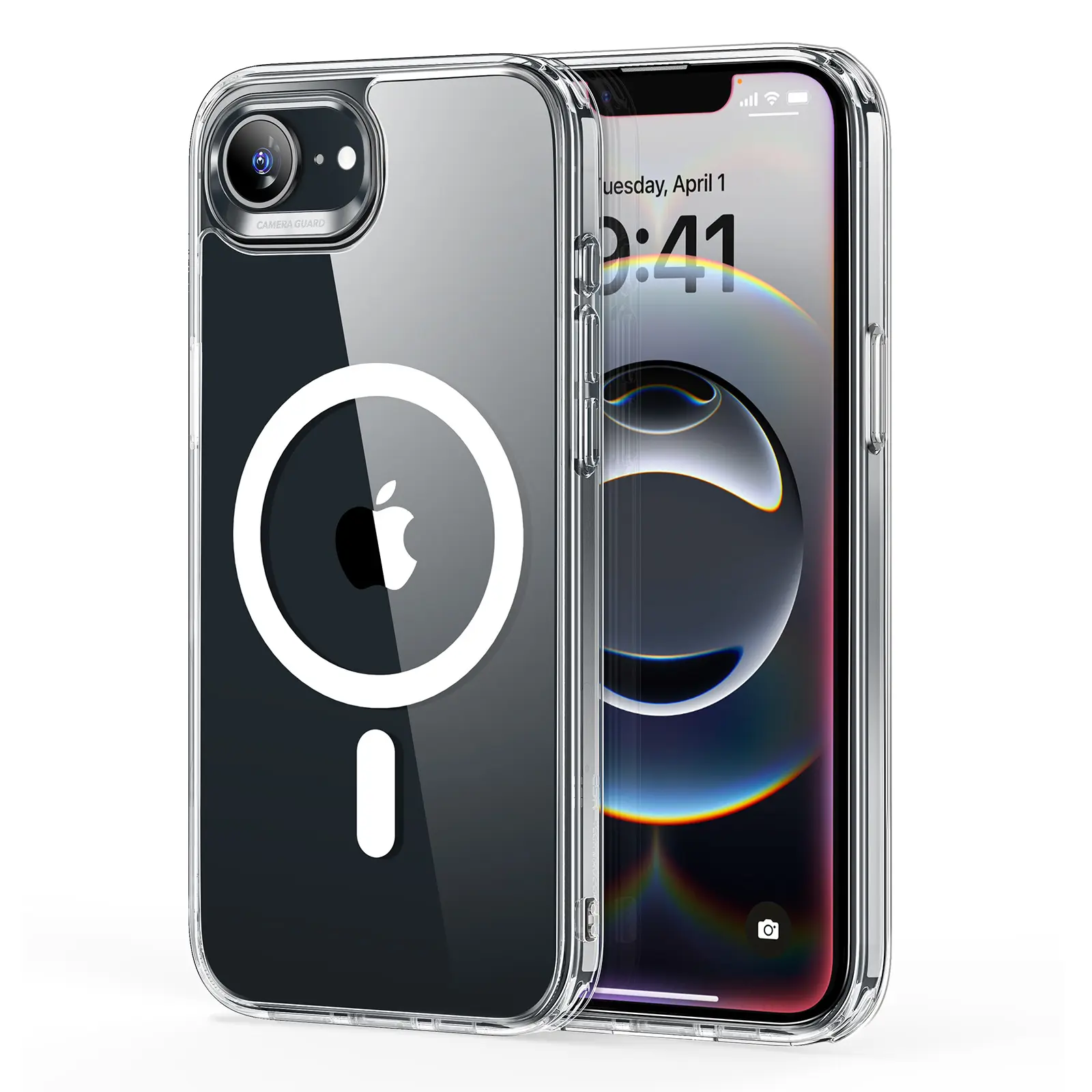 ESR for iPhone 17e/16e Classic Hybrid Magnetic Case, Compatible with MagSafe, Shockproof Military-Grade Protection, Magnetic Phone Case for iPhone 16e, Classic Hybrid Case