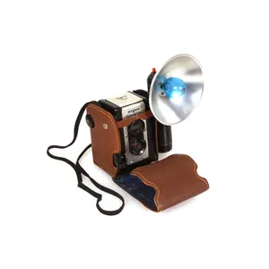 Argus Seventy-five Art Deco Camera w/ Flash & Case