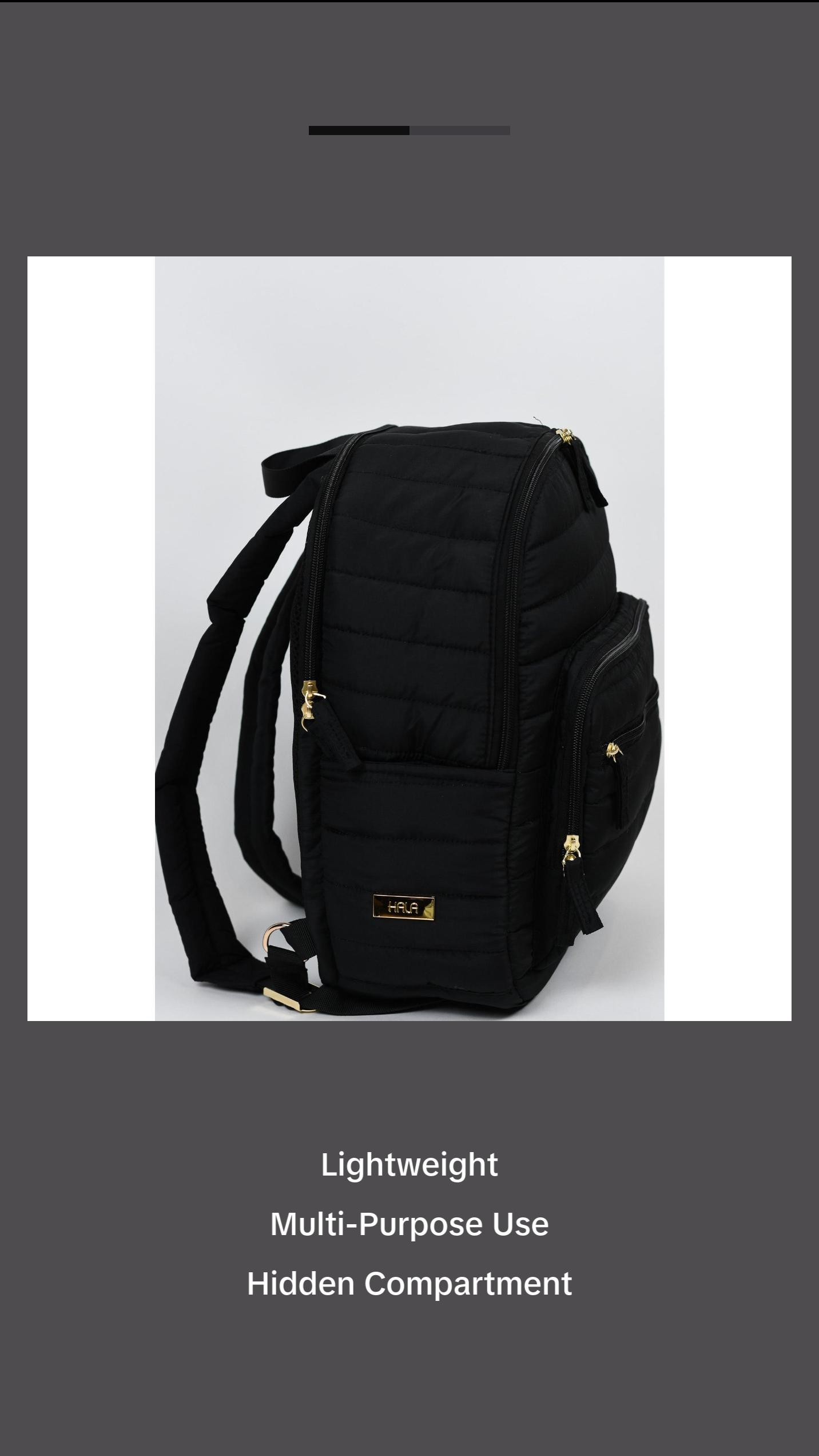 FEATHERLIGHT PUFFER BACKPACK