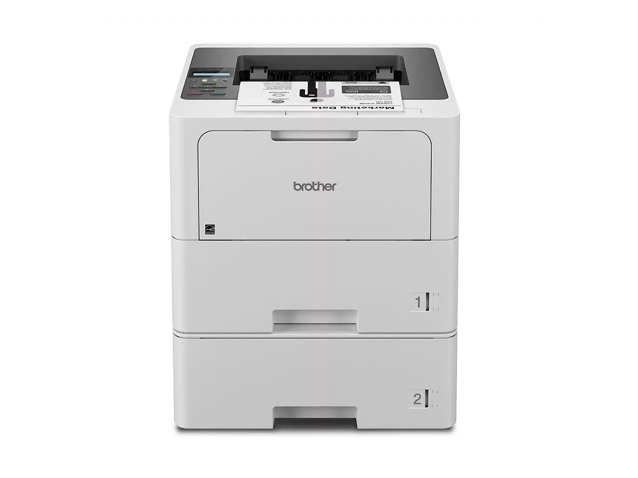 Brother HL-L6210DW Business  Monochrome Laser Printer with Dual Paper Trays, Wireless Networking  and Duplex Printing