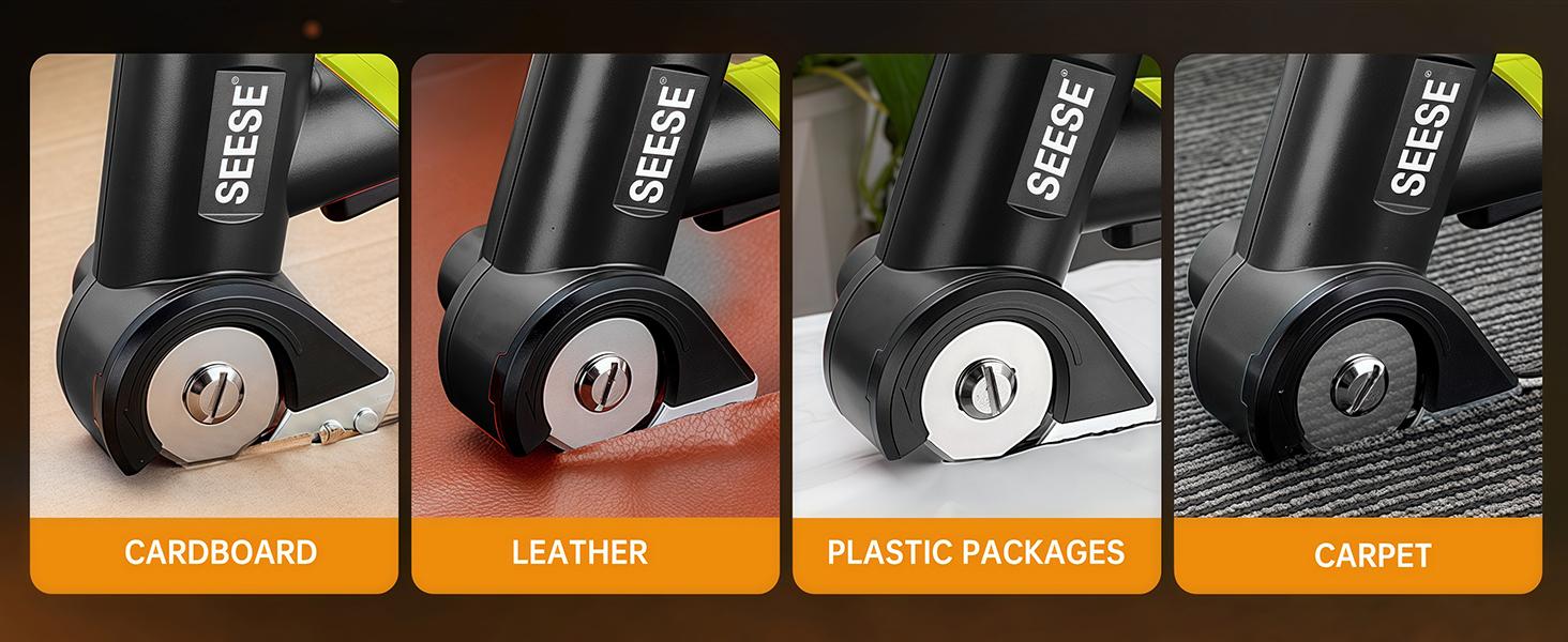 【DealsForYouDays】SEESE Cordless Rechargeable Electric Scissors – Portable Cutter for Fabric, Cardboard, Leather, Carpet & Crafting Sewing Tools 【DealsForYouDays】SEESE Cordless Rechargeable Electric Scissors – Portable Cutter for Fabric, Cardboard, Leather, Carpet & Crafting Sewing Tools