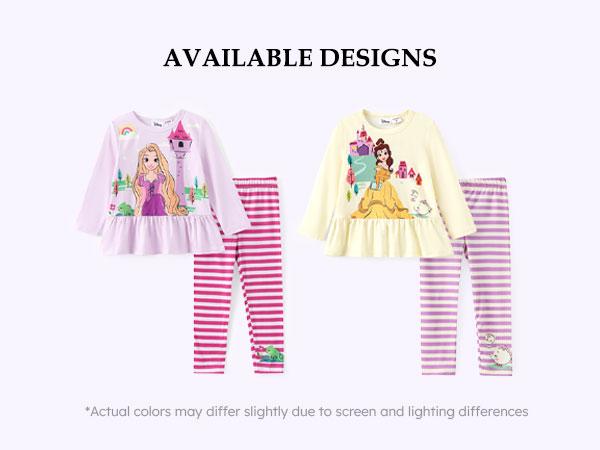 Disney Frozen Minnie Mouse Stitch Princess Fall Toddler Girl Outfit 2 Piece Long Sleeve Sweatshirt & Leggings Set Disney Frozen Minnie Mouse Stitch Princess Fall Toddler Girl Outfit 2 Piece Long Sleeve Sweatshirt & Leggings Set