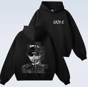 Eazy E NWA Rapper Hoodie – Classic Rapper Graphic Sweatshirt Featuring Eazy-E – Hip Hop Culture Fashion