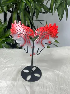 Suvi(2304):Beautiful Hand-Carved Crystal Butterfly