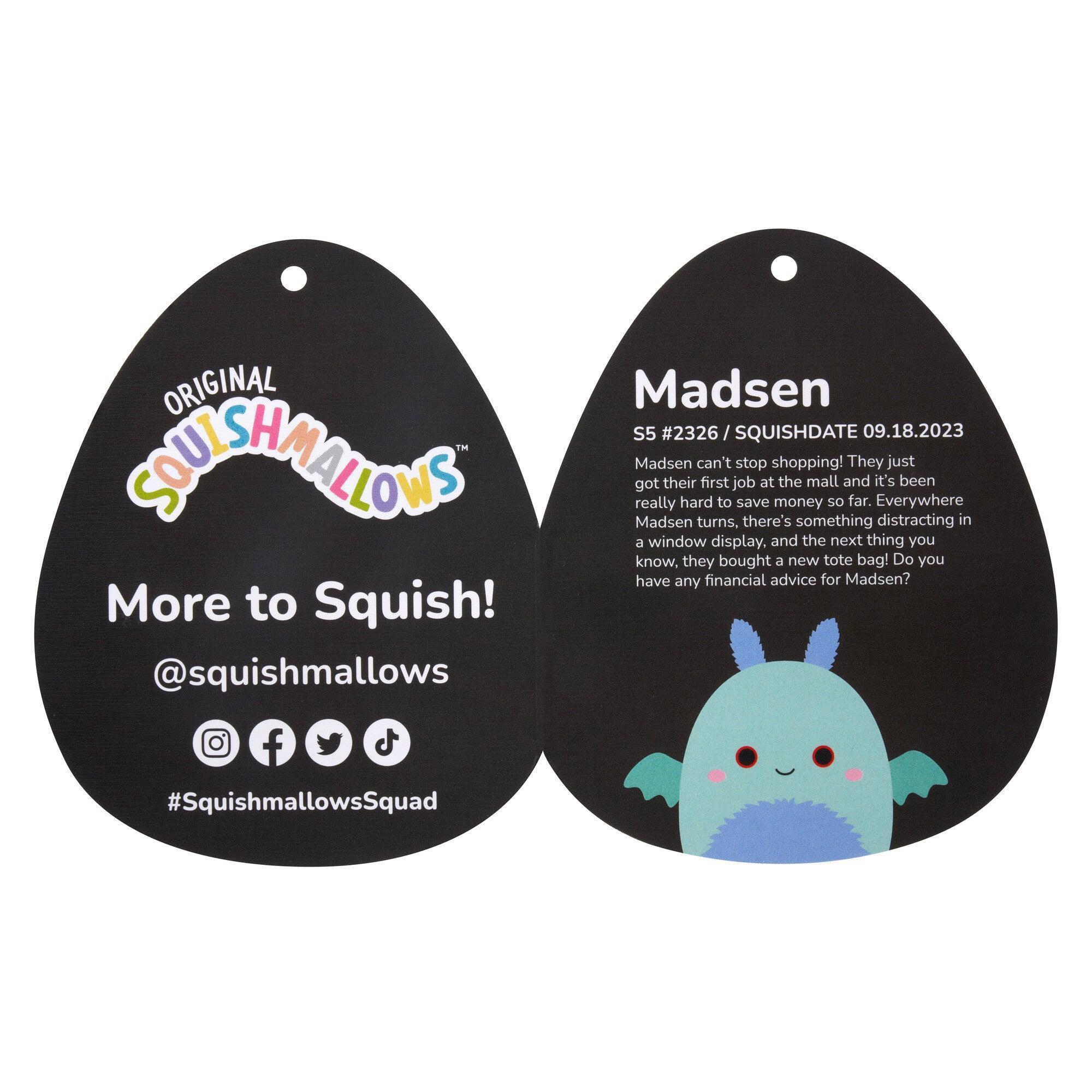 Squishmallows Cryptid Plushie 4-Pack: Rajani, Alvarez, Madsen, and Ennis, 5-Inch Select Series Squishmallows Cryptid Plushie 4-Pack: Rajani, Alvarez, Madsen, and Ennis, 5-Inch Select Series