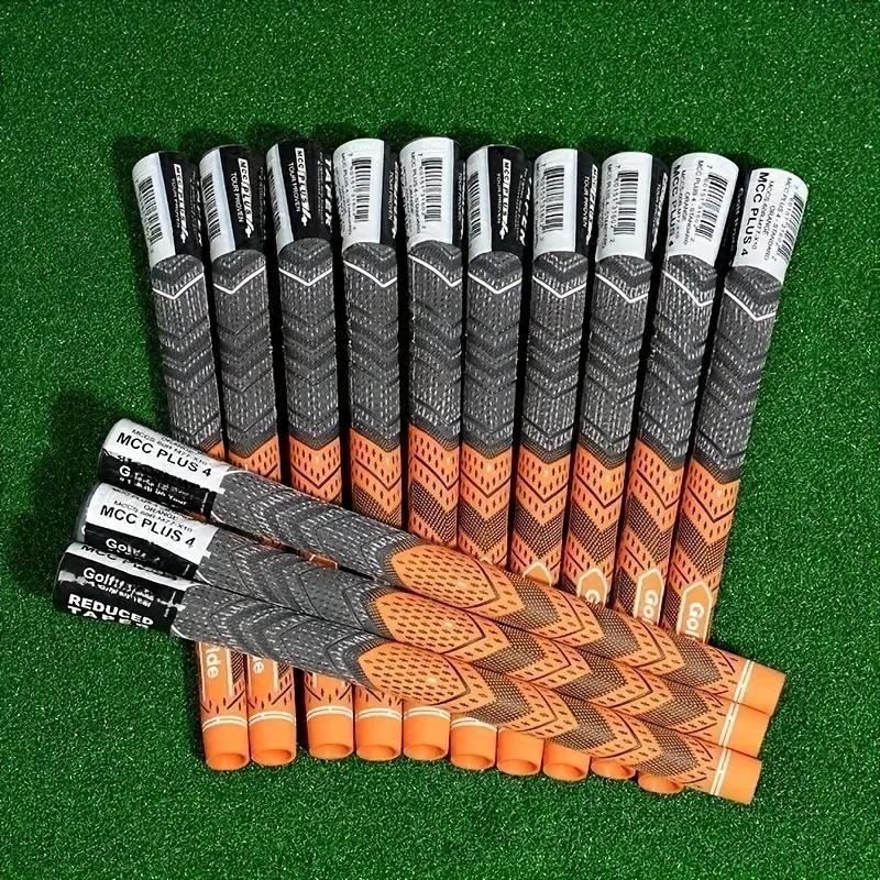 13Pcs Golf Pride High-performance Golf Iron Grip,  Natural Rubber Enhanced Grip with Durable Anti-slip Design, Professional Golf Club Grip for Men & Women Standard Mid-Size Golf Club Grip Set new jumbo golf grip golf hybrid set swag Waterproof golf