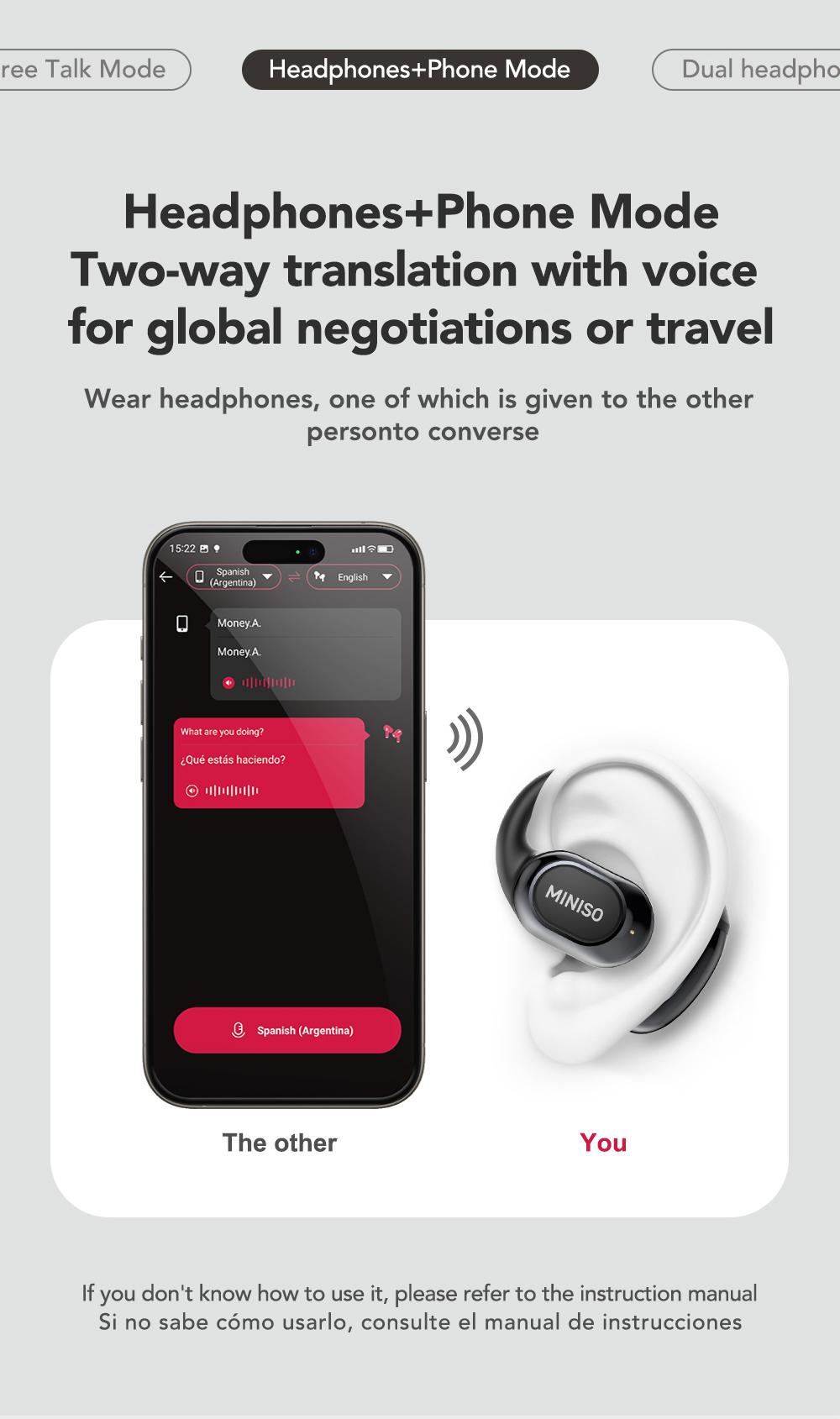 MINISO MS156 Ultra Open-back True Wireless Bluetooth 5.4 Earphones Supports 150 Languages High-fidelity Stereo Sound Sports-style Earbuds Solar-Powered Anti-Theft Mount for Nest Cam Translation MINISO MS156 Ultra Open-back True Wireless Bluetooth 5.4 Earphones Supports 150 Languages High-fidelity Stereo Sound Sports-style Earbuds Solar-Powered Anti-Theft Mount for Nest Cam Translation