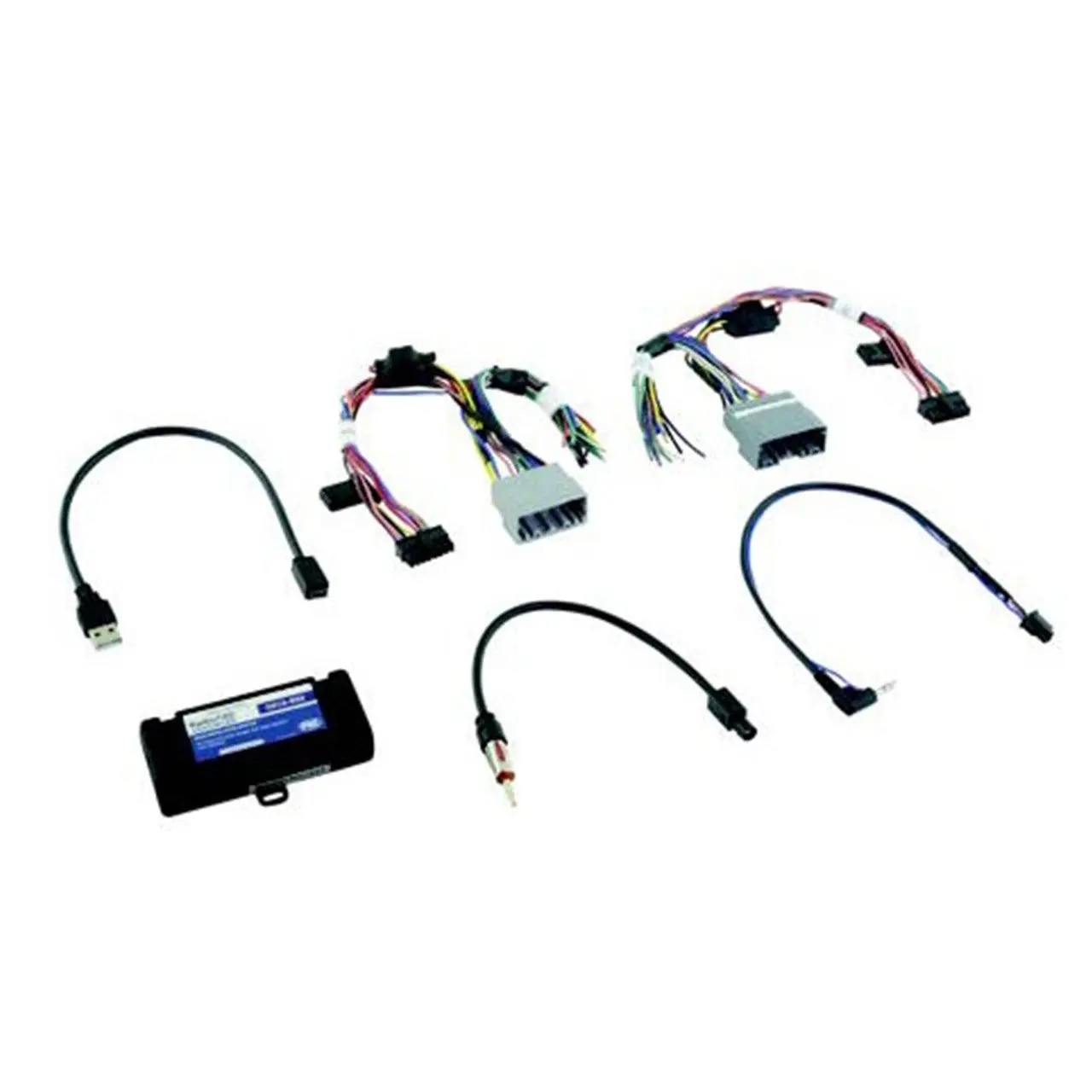 PAC Audio CH1A-RSX RadioPRO Advanced Adapter Kit - 12V Data Controlled Accessory for Radio Swap, RSE Activated, Steering Ctrl, Antenna Adapter Included, Navigation Outputs, Factory Amplifier for Select Chrysler, Dodge, Jeep, RAM CAN-Bus Vehicles