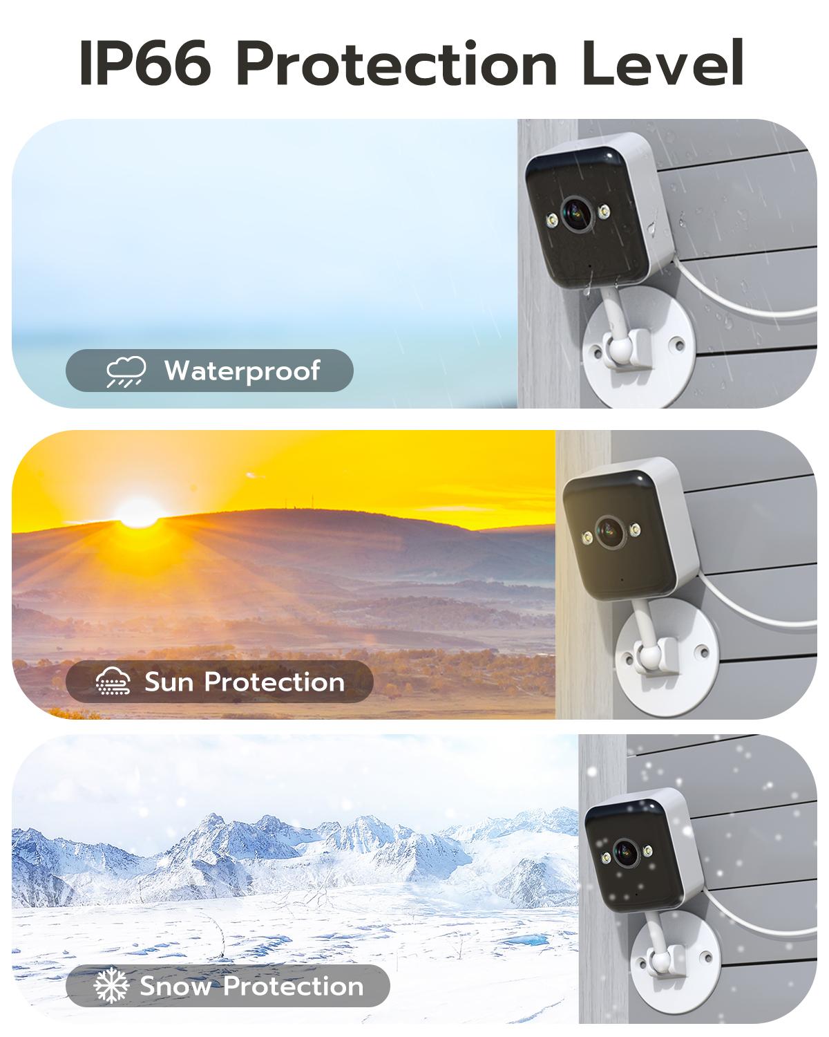 【Free Power Supply】JOOAN WiFi MINI 1080P FHD Camera Indoor And Outdoor Waterproof Security Surveillance, 1 Year Warranty, Can Still Monitor Without Network, Suitable For Home And Outdoor Use, Color Night Vision, With Spotlight And Two-Way Audio, Alexa 【Free Power Supply】JOOAN WiFi MINI 1080P FHD Camera Indoor And Outdoor Waterproof Security Surveillance, 1 Year Warranty, Can Still Monitor Without Network, Suitable For Home And Outdoor Use, Color Night Vision, With Spotlight And Two-Way Audio, Alexa