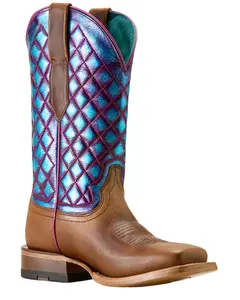 Ariat Women's Frontier Wittman Western Boot Broad Square Toe - 10063897
