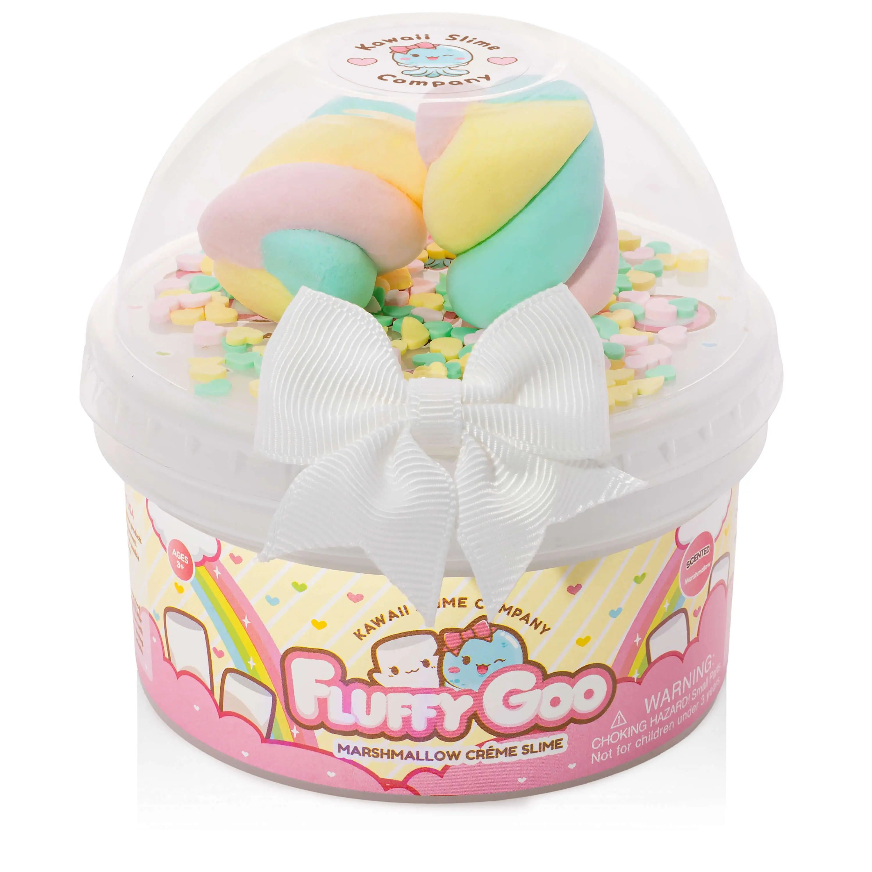Fluffy Goo Classic Marshmallow Signature Dome™ Slime Fluffy Goo Classic Marshmallow Signature Dome™ Slime