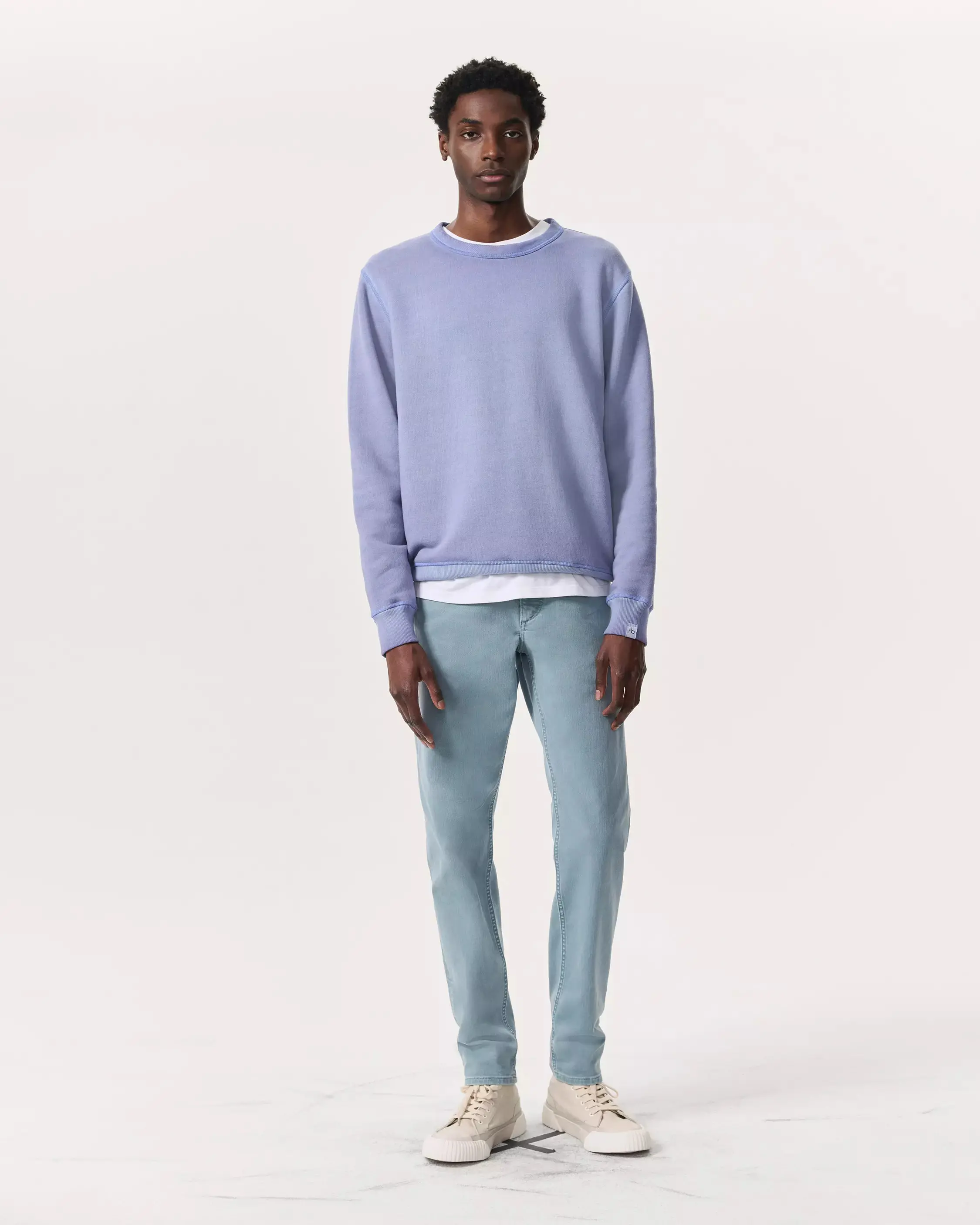 Rag & Bone Men’s Fit 2 Slim Fit Jeans - Aero Stretch in Stone Blue