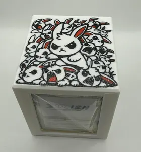 Bunny Theme - Magnetic Commander Showcase Deck Box