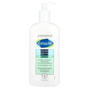 Cetaphil Acne Relief Body Wash, Acne-Prone Skin, 20 fl oz (591 ml)