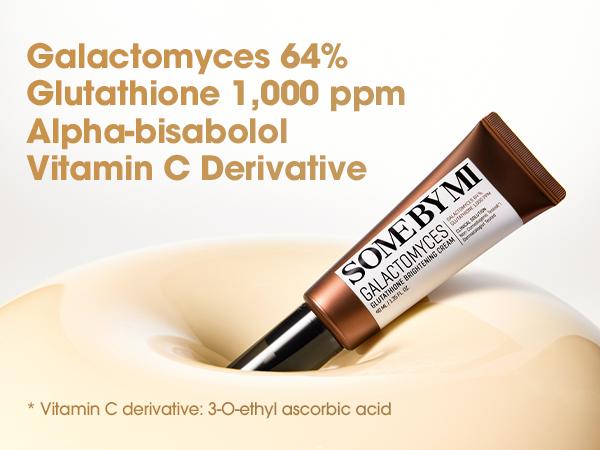 [SOME BY MI] Galactomyces Glutathione Glow Cream 1.35oz, 40ml - Hydrating Korean Face Moisturizer - Rice and Glutathione Face Cream - Korean Skin Care