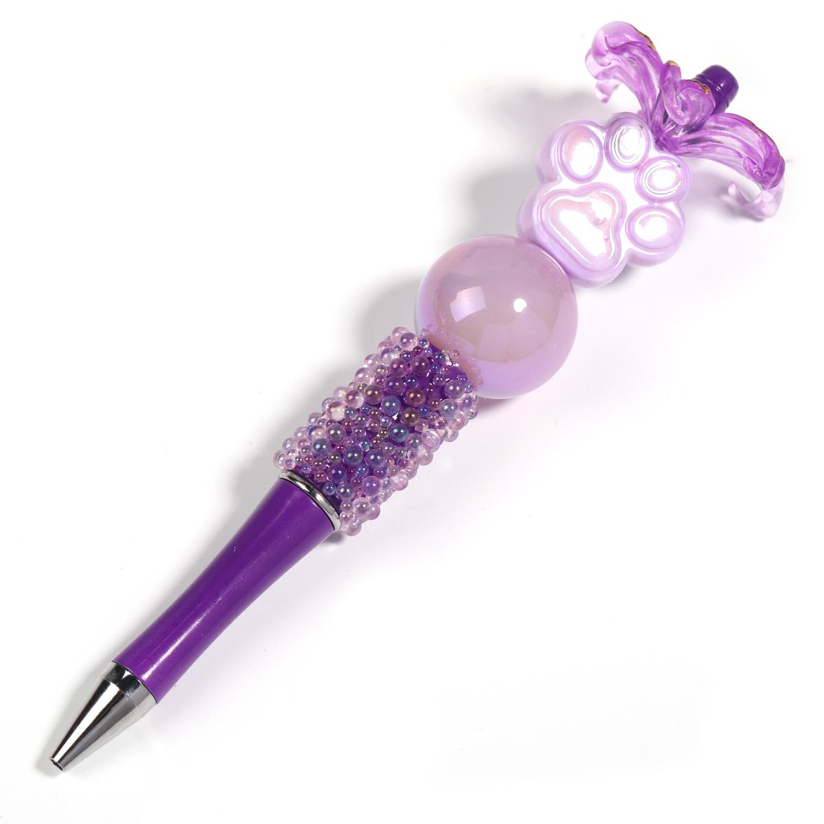 【P216】5PCS Glass bubble bead DIY beading pen