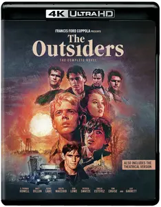 The Outsiders (The Complete Novel and Original Theatrical Version)  [4K ULTRA HD BLU-RAY MOVIE] 4K Mastering,