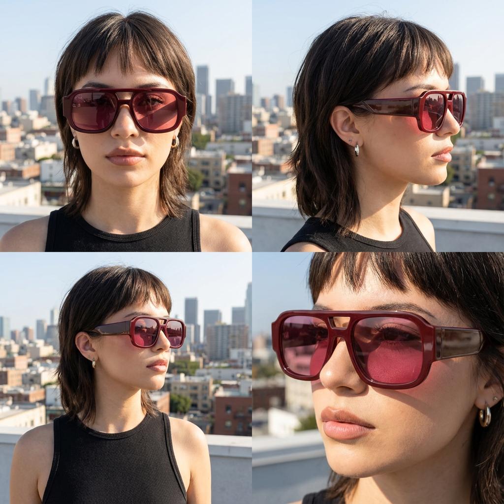 Stylish Aviator Sunglasses for Men and Women , Trendy Rectangle, Fashionable Design, Perfect for Outdoor Activities and Daily Wear Stylish Aviator Sunglasses for Men and Women , Trendy Rectangle, Fashionable Design, Perfect for Outdoor Activities and Daily Wear