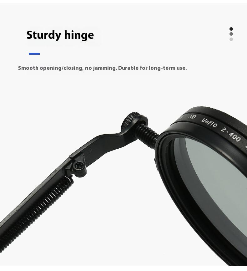 Vintage TikTok Famous! 9-Level Adjustable Polarized Sunglasses - Retro Polarized Lens for Outdoor Activities, Anti-Glare, 100% UV Protection Vintage TikTok Famous! 9-Level Adjustable Polarized Sunglasses - Retro Polarized Lens for Outdoor Activities, Anti-Glare, 100% UV Protection