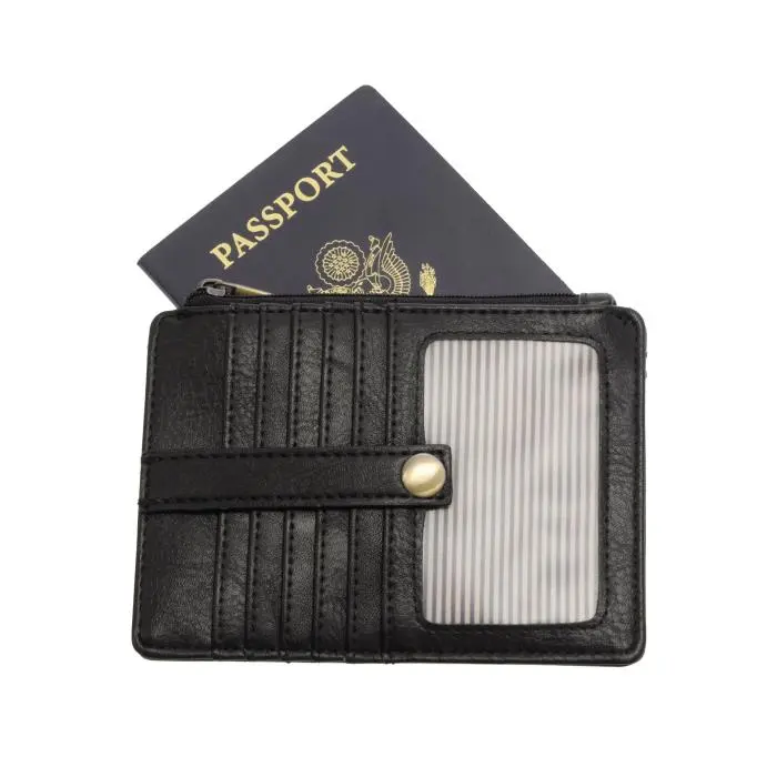 Penny Mini Travel Wallet [Black-L8141]