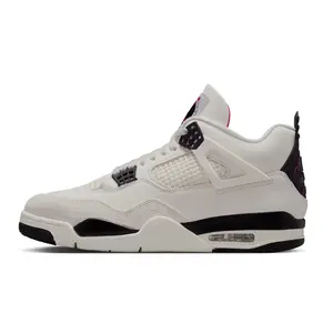 Men's Jordan 4 Retro OG FC "Flight Club" Sail/Black-University Red (IM4002 100)