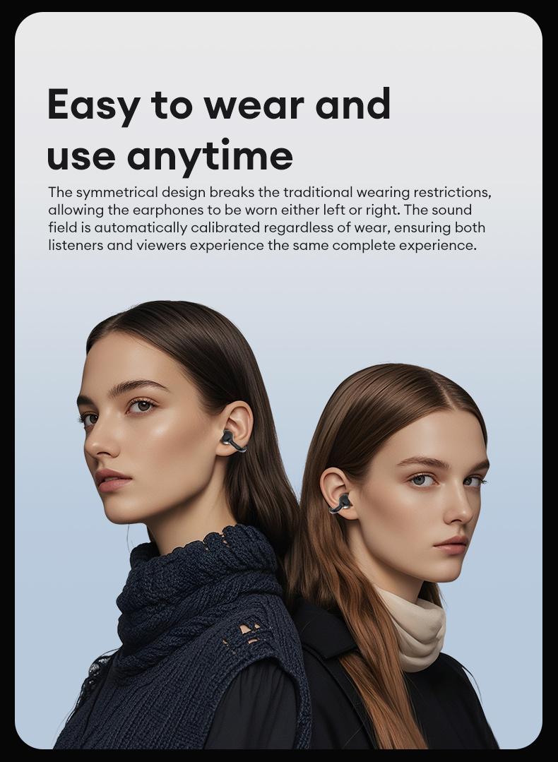 HYUNDAI Hbuds Bluetooth Heart Rate Earphones, supporting heart rate and blood oxygen detection, equipped with optical in ear detection, IPX5 waterproof and sweat proof, very suitable for outdoor sports