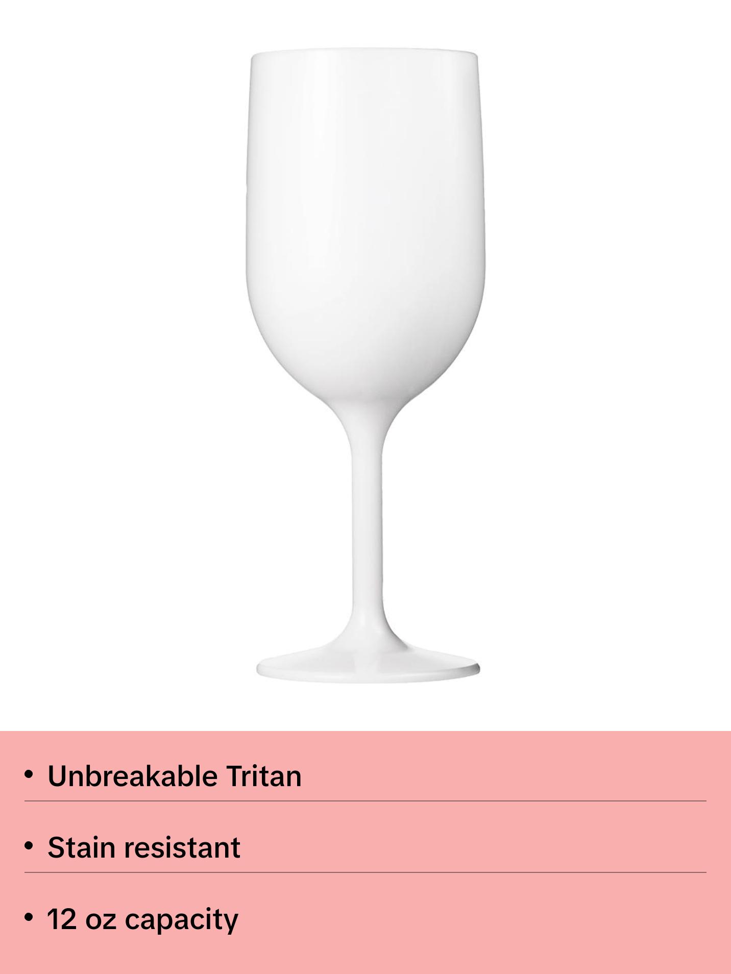 Guaranteed Unbreakable Stemmed Wine 12 oz.