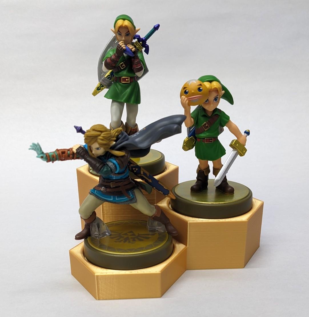3 tier Amiibo display stand
