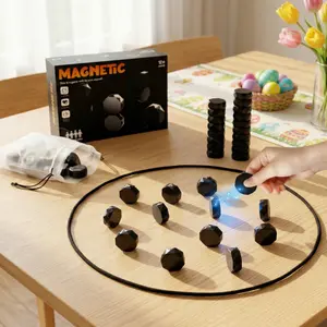 Portable Strategy Board Game for Easter | Two-Player Tabletop Game for Kids and Adults, Perfect for Family Game Night, Includes Travel Storage Bag, Indoor & Outdoor Party Game, STEM Toys for Kids, Easter Basket Stuffers