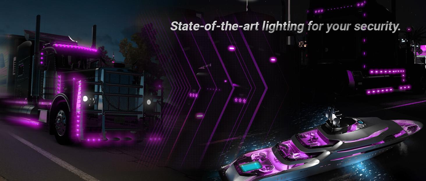 DIBMS 10 PCS 3/4 Inch Round LED Clearance Light Front Rear Side Indicator Bullet Marker Lamp for Truck RV Car Bus Trailer Van Caravan Boat, Purple DIBMS 10 PCS 3/4 Inch Round LED Clearance Light Front Rear Side Indicator Bullet Marker Lamp for Truck RV Car Bus Trailer Van Caravan Boat, Purple