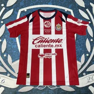 25 26 LIGA MX League Chivas de Guadalajara Home Short Sleeve Soccer jersey
