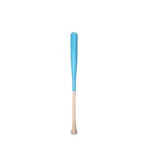 33” Baby Blue AP5 Model Wood Baseball Bat Maple Game Ready Cupped