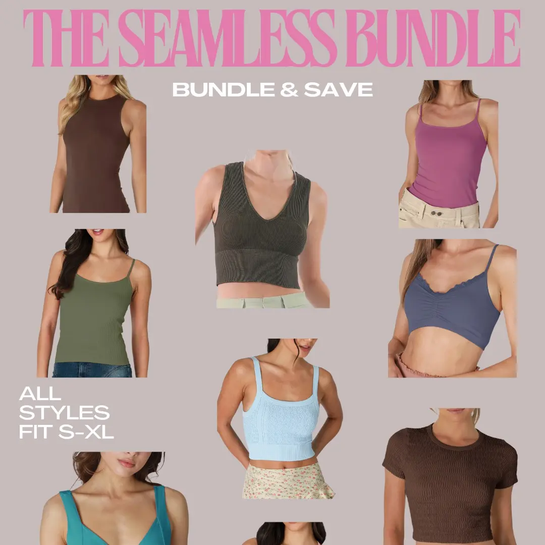 Mystery Nikibiki Seamless Bundle-Made in the USA Fit Womenswear Comfort Fabric