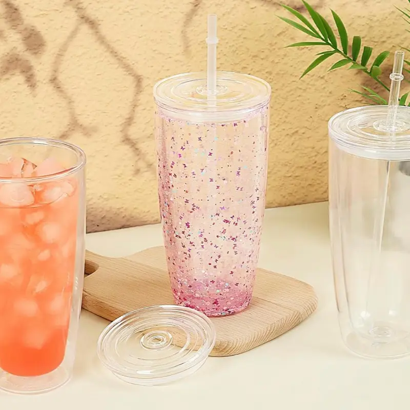24 oz snow globe tumbler