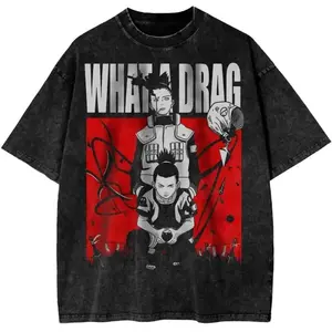 Shikamaru Nara Shirt, Naruto Shirt, Anime Shirt, Vintage Tee, Fashion Cotton, Full Size, Full Color, For Men And Women