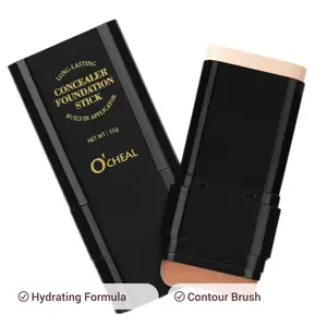 No-Makeup Makeup Essential! O'CHEAL 15g Concealer Foundation - Hydrating, SPF15 & Radiant for Busy Days