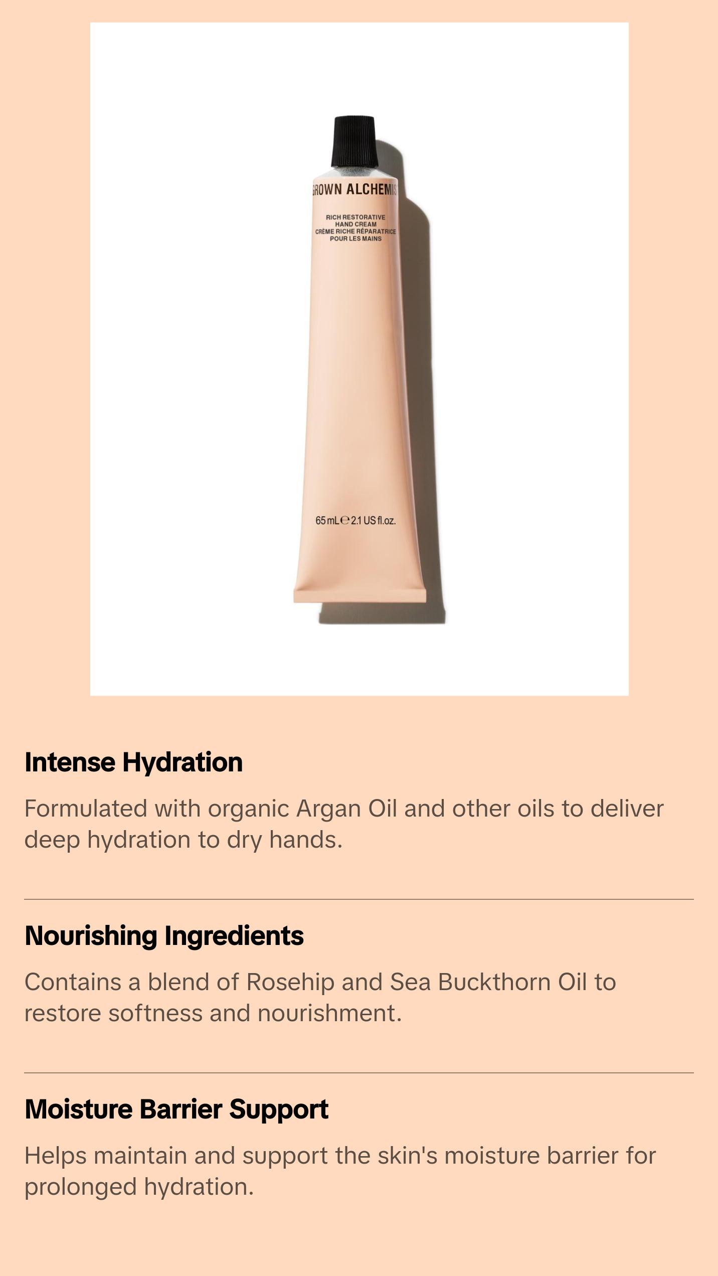 Rich Restorative Hand Cream (65mL)