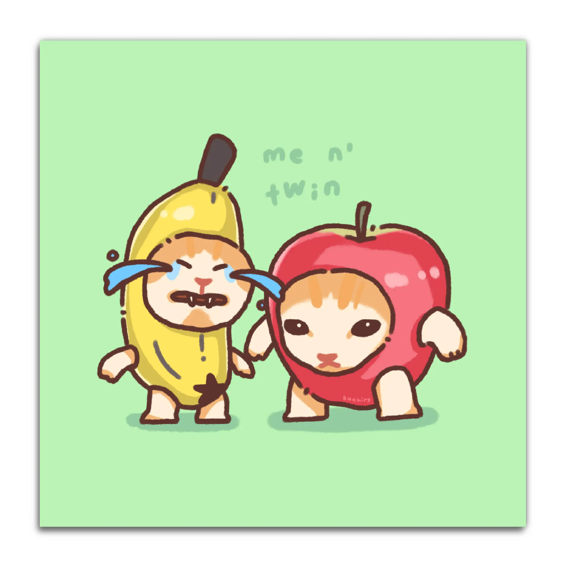 Me n’ Twin Mini Print