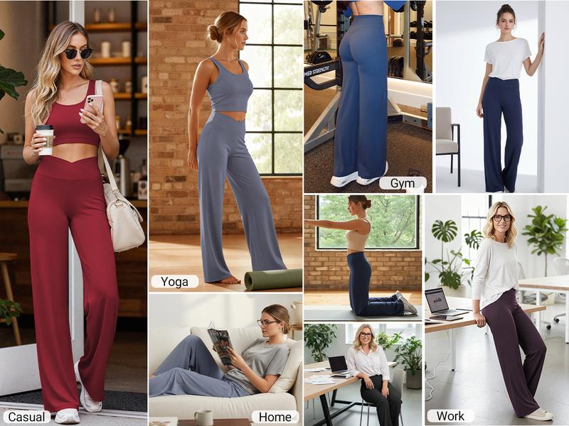 YEOREO Eddiy 31.5" V-Waistband Straight Leggings Women High Waist Stretchy Workout Yoga Pants Cloud-Soft Fabric No Front Seam YEOREO Eddiy 31.5" V-Waistband Straight Leggings Women High Waist Stretchy Workout Yoga Pants Cloud-Soft Fabric No Front Seam