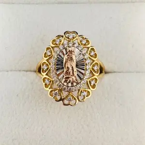Anillo de Virgen 14k (size 7 3/4)