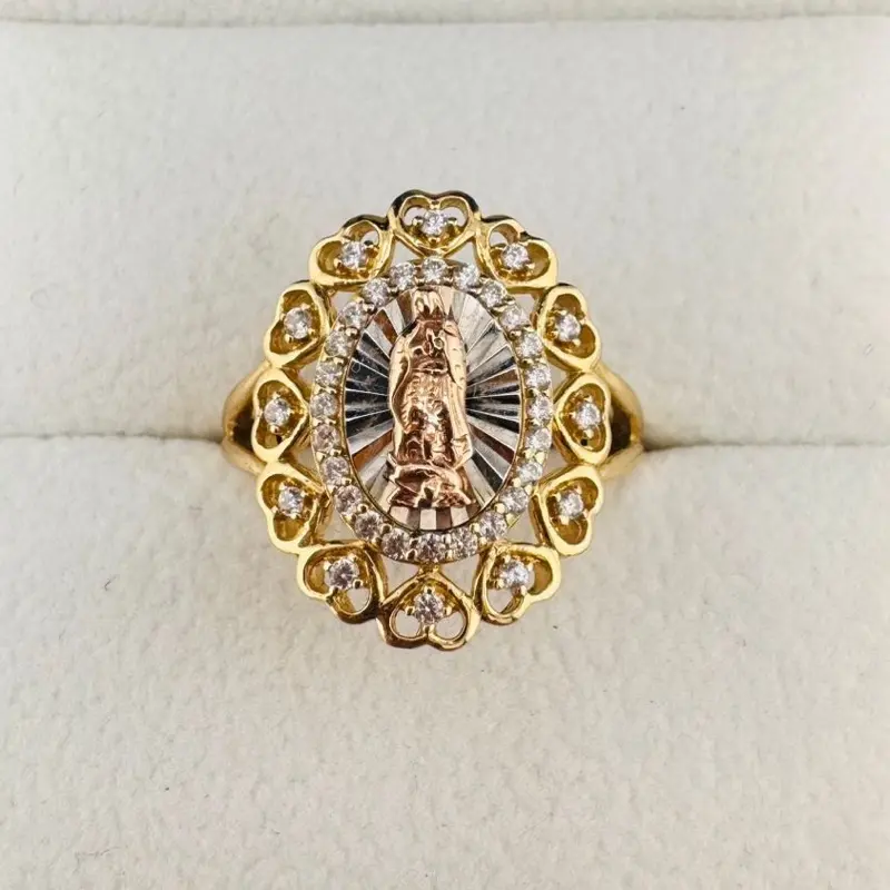 Anillo de Virgen 14k (size 7 3/4)