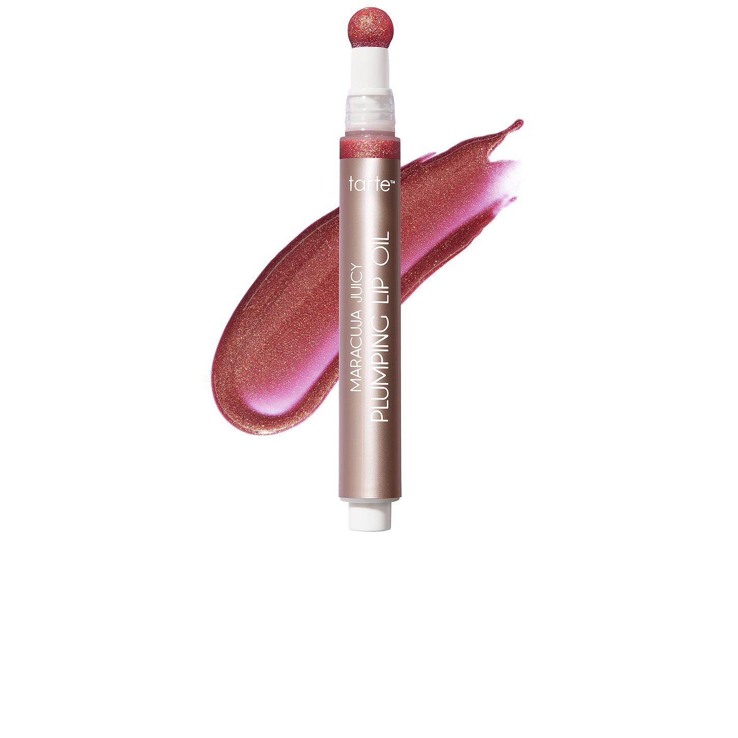 tarte Maracuja Juicy Plumping Lip Oil in Shimmering Berry tarte Maracuja Juicy Plumping Lip Oil in Shimmering Berry