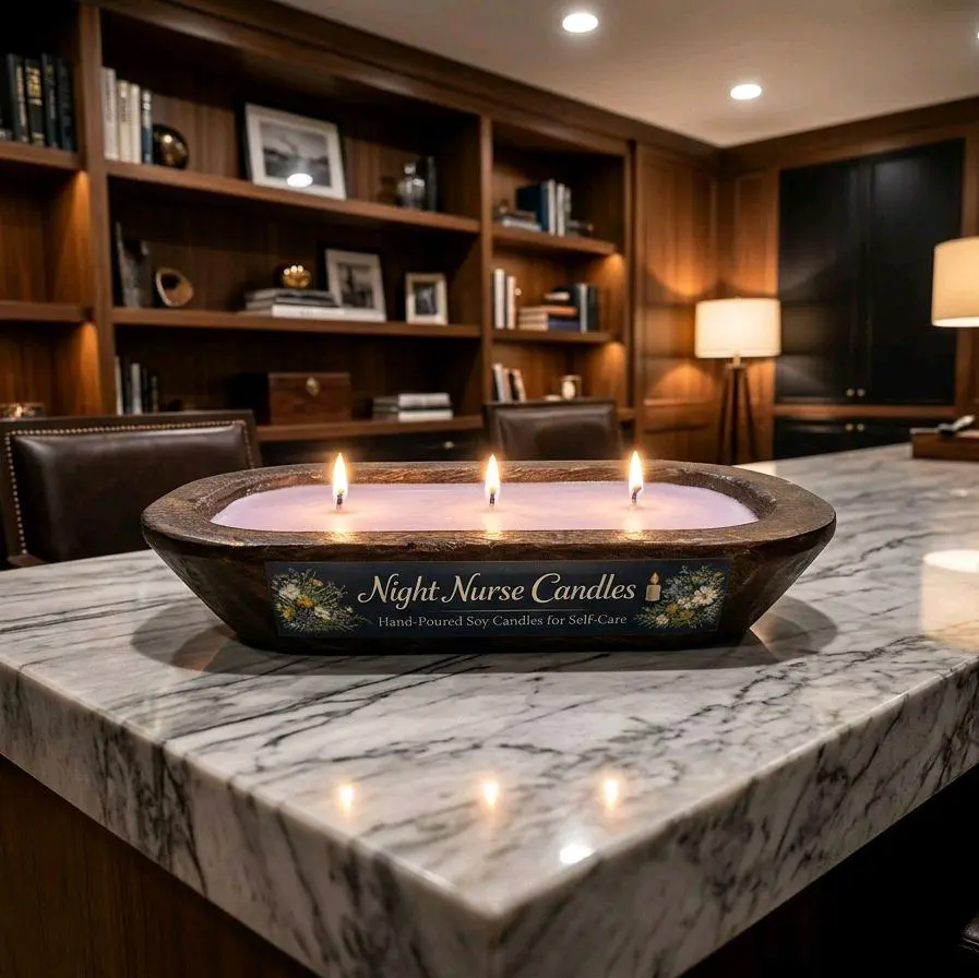Cool Oasis Luxury Bowl Candle