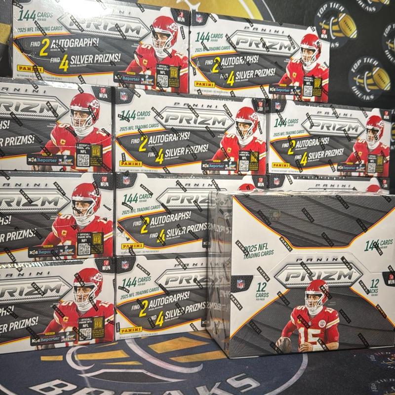 #2 PICK YOUR PLAYER 2025 Panini Prizm Hobby Full Case Break!