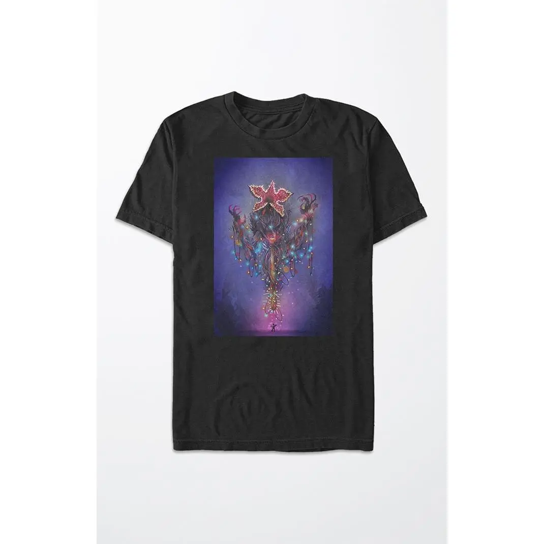 PacSun Women's Stranger Things Christmas T-Shirt