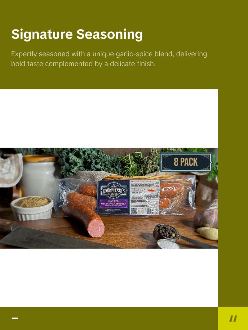 Kielbasa - Krakowska – A Lean Take on a Polish Classic Kielbasa - Krakowska – A Lean Take on a Polish Classic